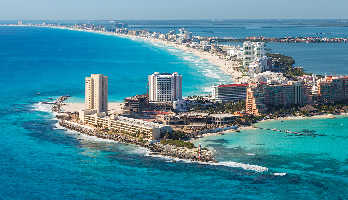 Aerial of Cancun, Quintana Roo, Mexico Is It Safe to Travel to Cancun? Discover the Top Safety Tips for Your Trip