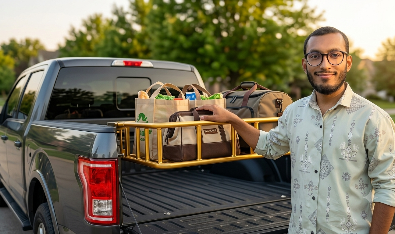 F150 Gold Bag Holder