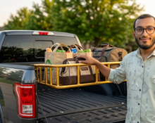 F150 Gold Bag Holder